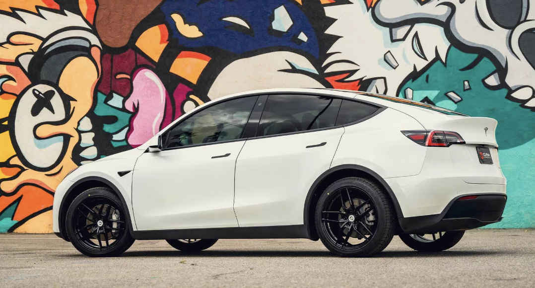Tesla Model Y full signature detail